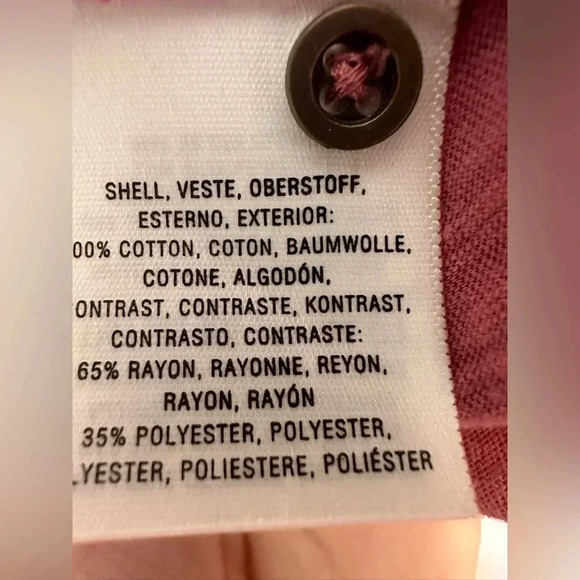 Akemi + Kin Anthropologie Berry Pink Square Neck T-shirt Blouse Top - Picture 6 of 7